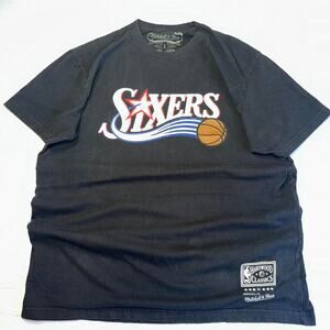 Hardwood Classics Vintage Sixers T-Shirt by Mitchell and Ness-